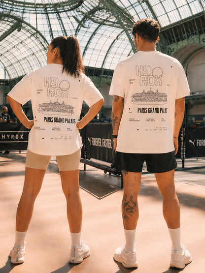 Hyrox finisher Paris T-shirt - Customizable