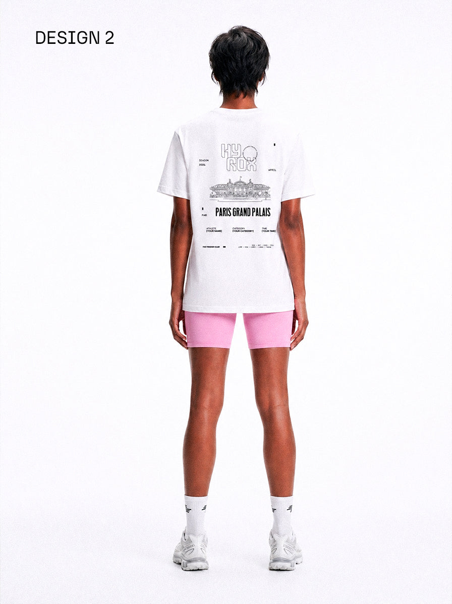 Hyrox finisher Paris T-shirt - Customizable